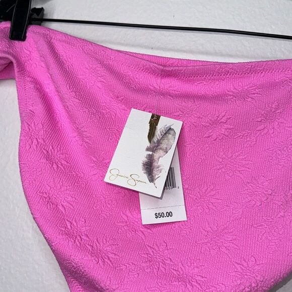 JESSICA SIMPSON Women's Sweet Daisy Twisted Tab Hipster Bikini Bottoms Size XL - Picture 5 of 6
